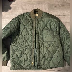 Vintage military bomber jacket